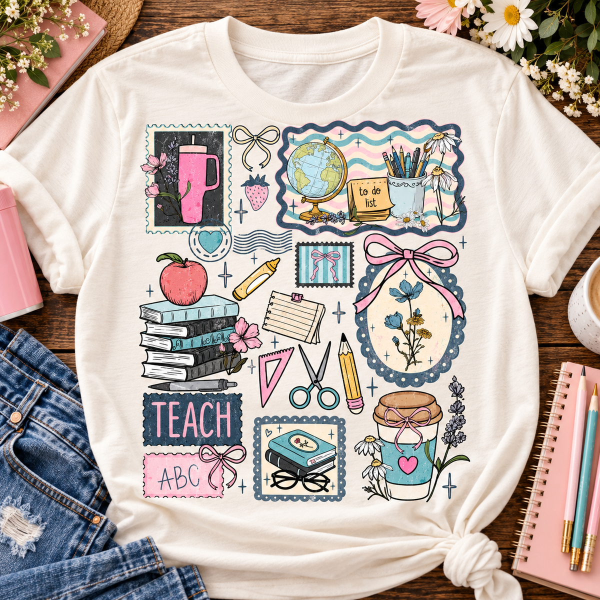 Teacher Vibes T-shirt